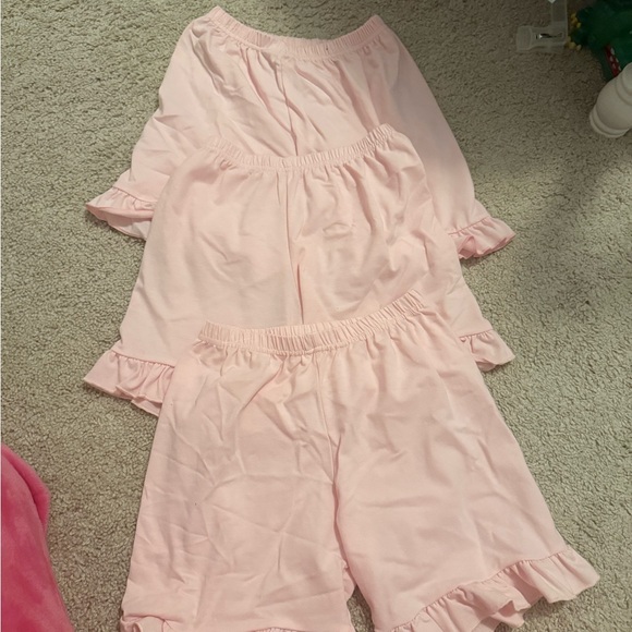 Colorful Ruffled Shorts Set - Picture 2 of 5